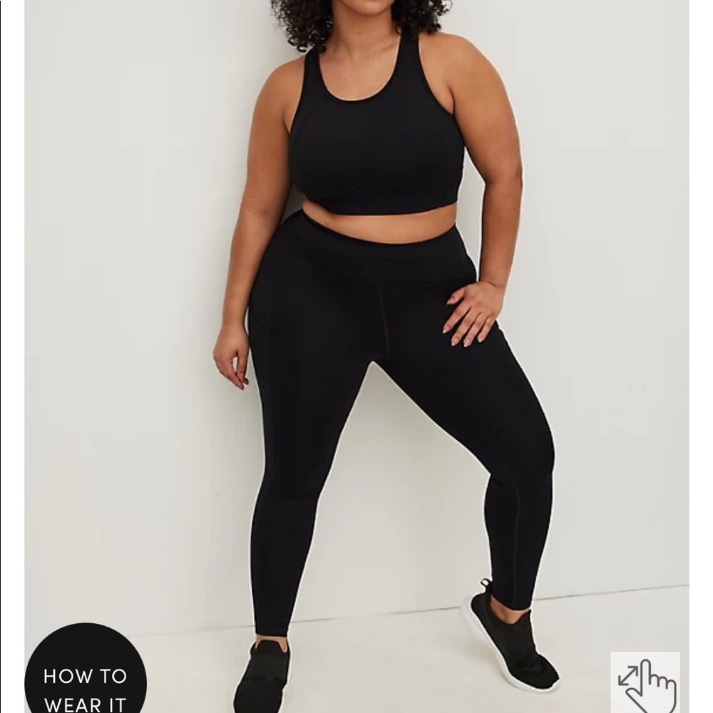 Torrid Active full length black leggings